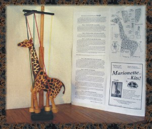 Giraffe Marionette Kit